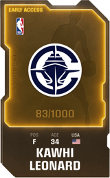 Kawhi Leonard - limited