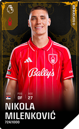 Nikola Milenković - limited