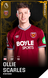 Oliver Scarles - limited