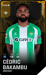 Cédric Bakambu - limited