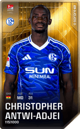 Christopher Antwi-Adjei - limited