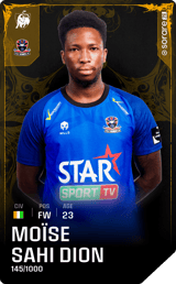 Moïse Sahi Dion - limited