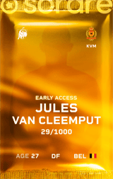 Jules Van Cleemput - limited