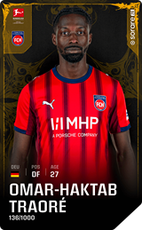 Omar Traoré - limited
