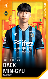 Baek Min-Gyu - limited