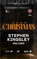 Stephen Kingsley - limited