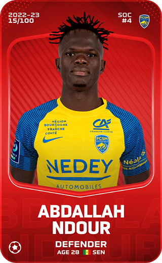 Abdallah Ndour - rare