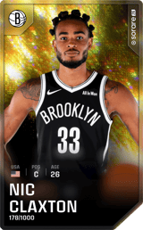 Nic Claxton - limited
