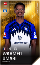 Warmed Omari - limited