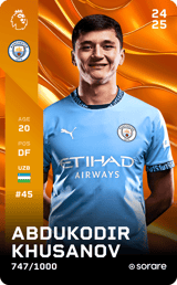 Abdukodir Khusanov - limited