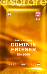 Dominik Frieser - limited