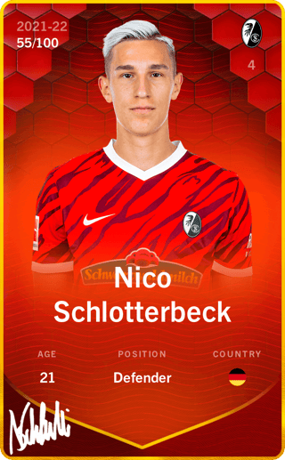 Nico Schlotterbeck - rare