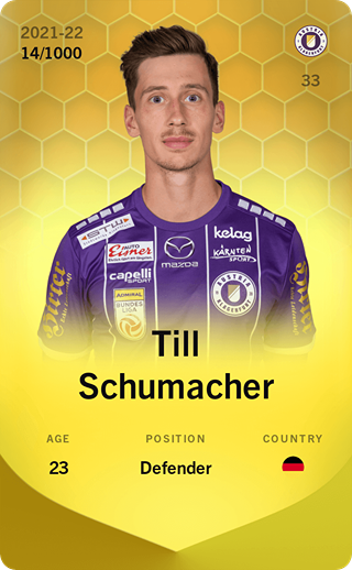 Till Schumacher - limited