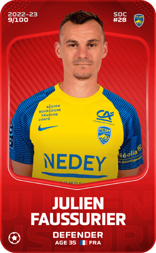 Julien Faussurier - rare