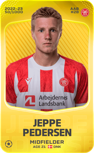 Jeppe Pedersen - limited