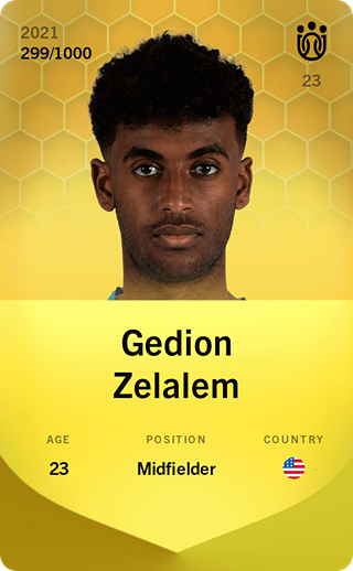 Gedion Zelalem - limited