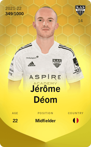 Jérôme Déom - limited