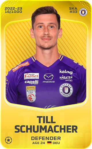 Till Schumacher - limited