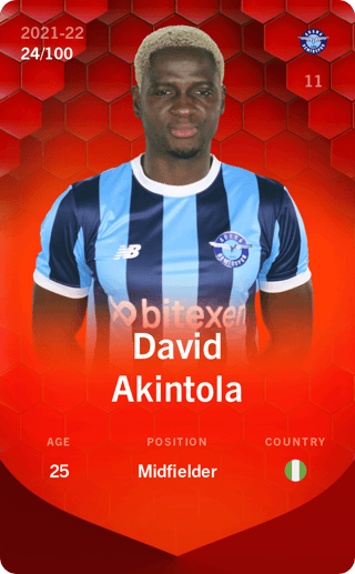 David Akintola - rare