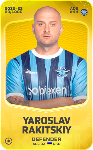 Yaroslav Rakitskiy - limited