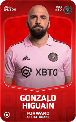 Gonzalo Higuaín - rare