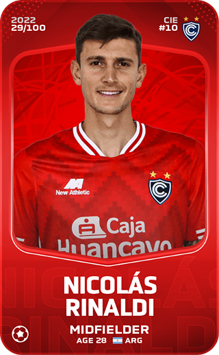 Nicolás Rinaldi - rare