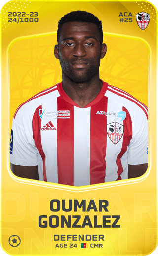 Oumar Gonzalez - limited