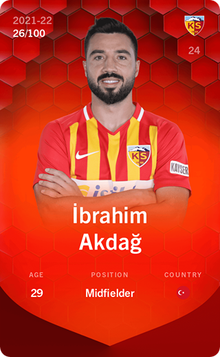 İbrahim Akdağ - rare