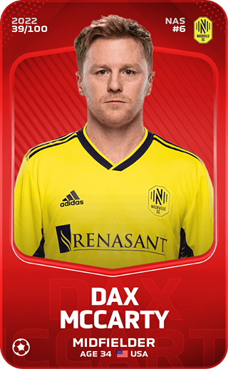 Dax McCarty - rare