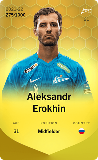 Aleksandr Erokhin - limited