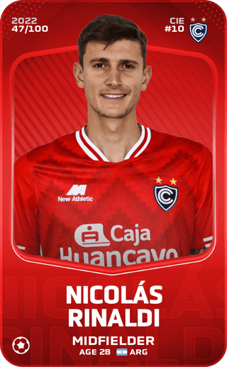 Nicolás Rinaldi - rare