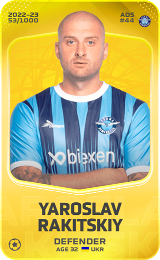 Yaroslav Rakitskiy - limited