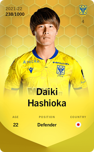 Daiki Hashioka - limited