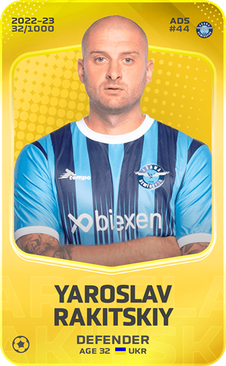 Yaroslav Rakitskiy - limited