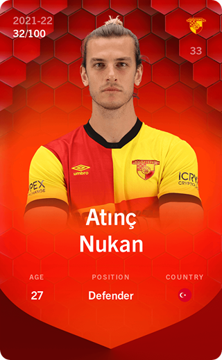 Atınç Nukan - rare