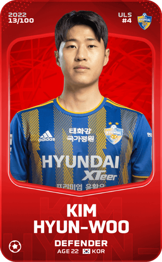 Rare Card of Sim Sang-Min – 2022 – Sorare