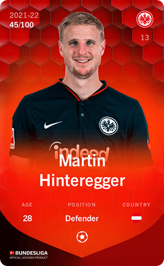Martin Hinteregger - rare