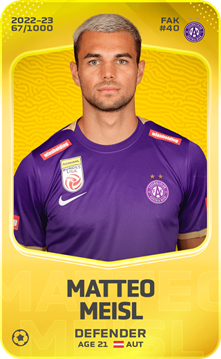 Matteo Meisl - limited