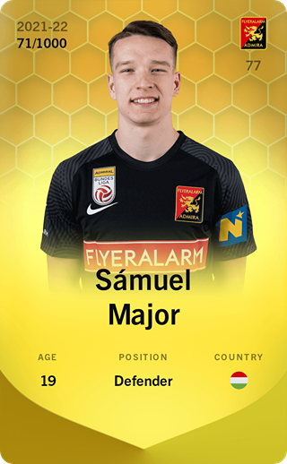 Sámuel Major - limited