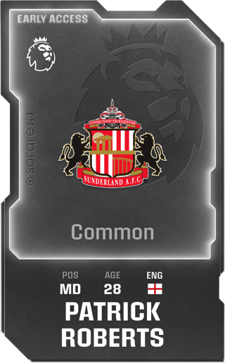 Patrick Roberts - common