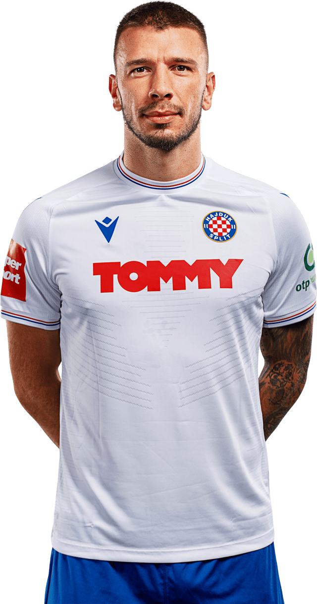 Zagreb, Croatia. 15th July, 2023. Jan Mlakar of Hajduk Split and