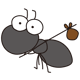Dancing ant